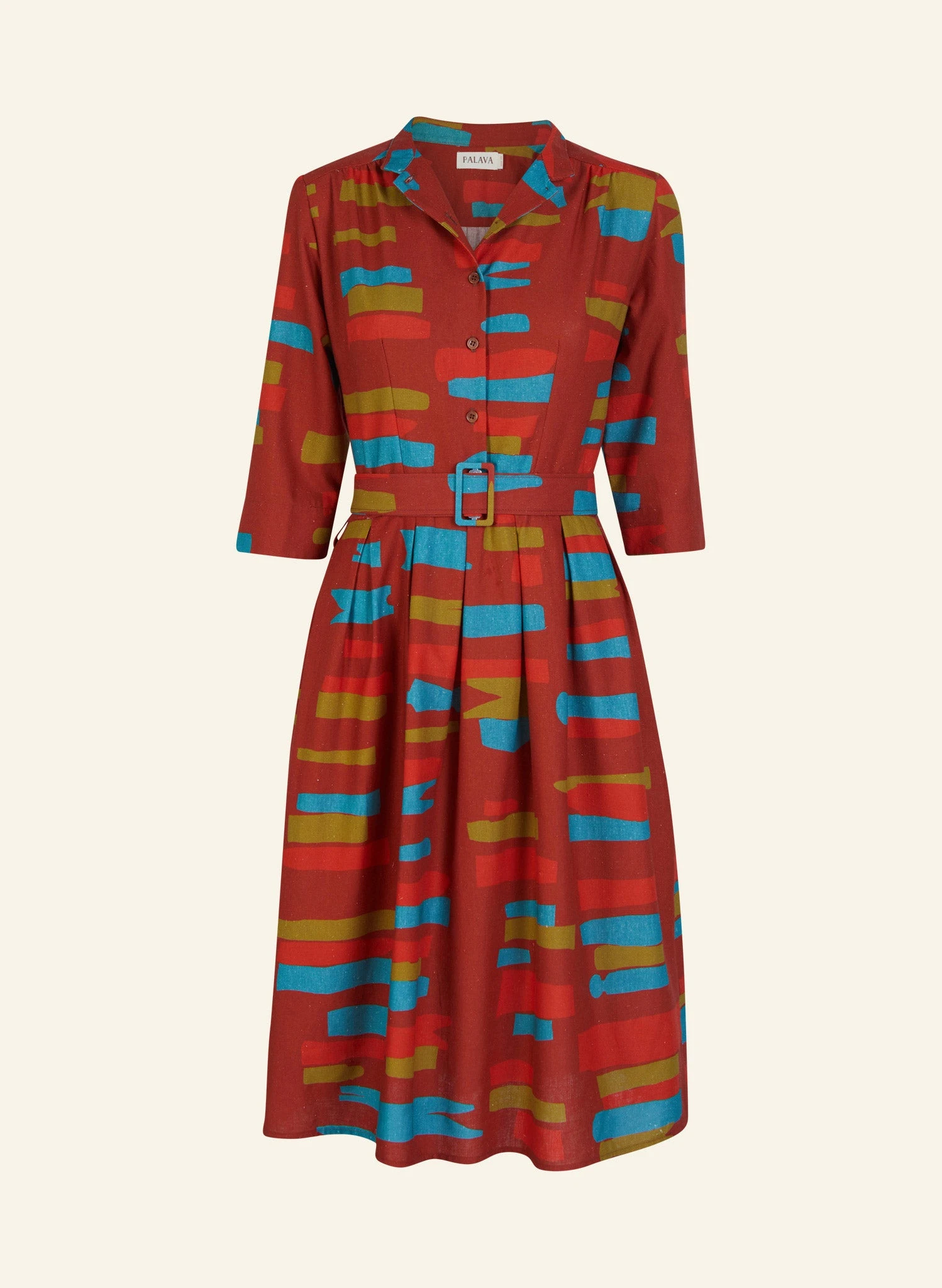 Cynthia Dress - Rust Red Archive 1 Cynthia Dress - Rust Red Archive