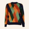 Fred - Coral Kaleidoscope Jumper