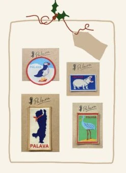 Set Of 4 Iron-On Patches