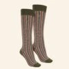 Knee High Socks - Green Barbican - Cotton