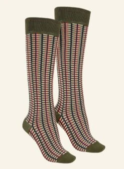 Knee High Socks - Green Barbican - Cotton -Palava Sale Store green barbican kneehigh socks ce42accc b48d 44b9 b964 2793f753683b