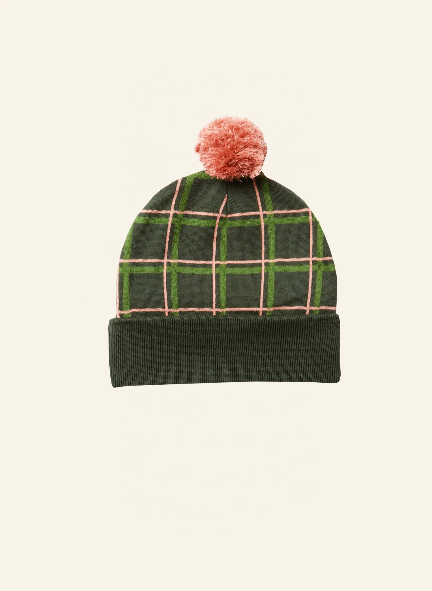 Knitted Hat - Green Tuck Shop 1 Knitted Hat - Green Tuck Shop