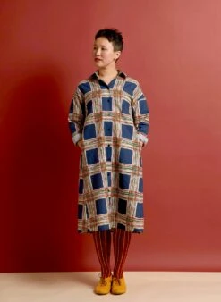 Izzy Shirt Dress - Navy Check 11 Izzy Shirt Dress - Navy Check -Palava Sale Store izzy checks 2