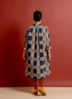 Izzy Shirt Dress - Navy Check 12 Izzy Shirt Dress - Navy Check -Palava Sale Store izzy checks 3