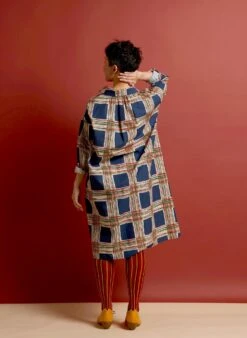 Izzy Shirt Dress - Navy Check 13 Izzy Shirt Dress - Navy Check -Palava Sale Store izzy checks 4