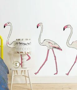 Three Flamingos Wall Sticker -Palava Sale Store peacock23 836ff38f 1b00 4530 a360 4cc6b17de5eb