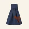 Rosie Children's Dress - Navy Fox