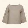 Tina Top - Natural Linen