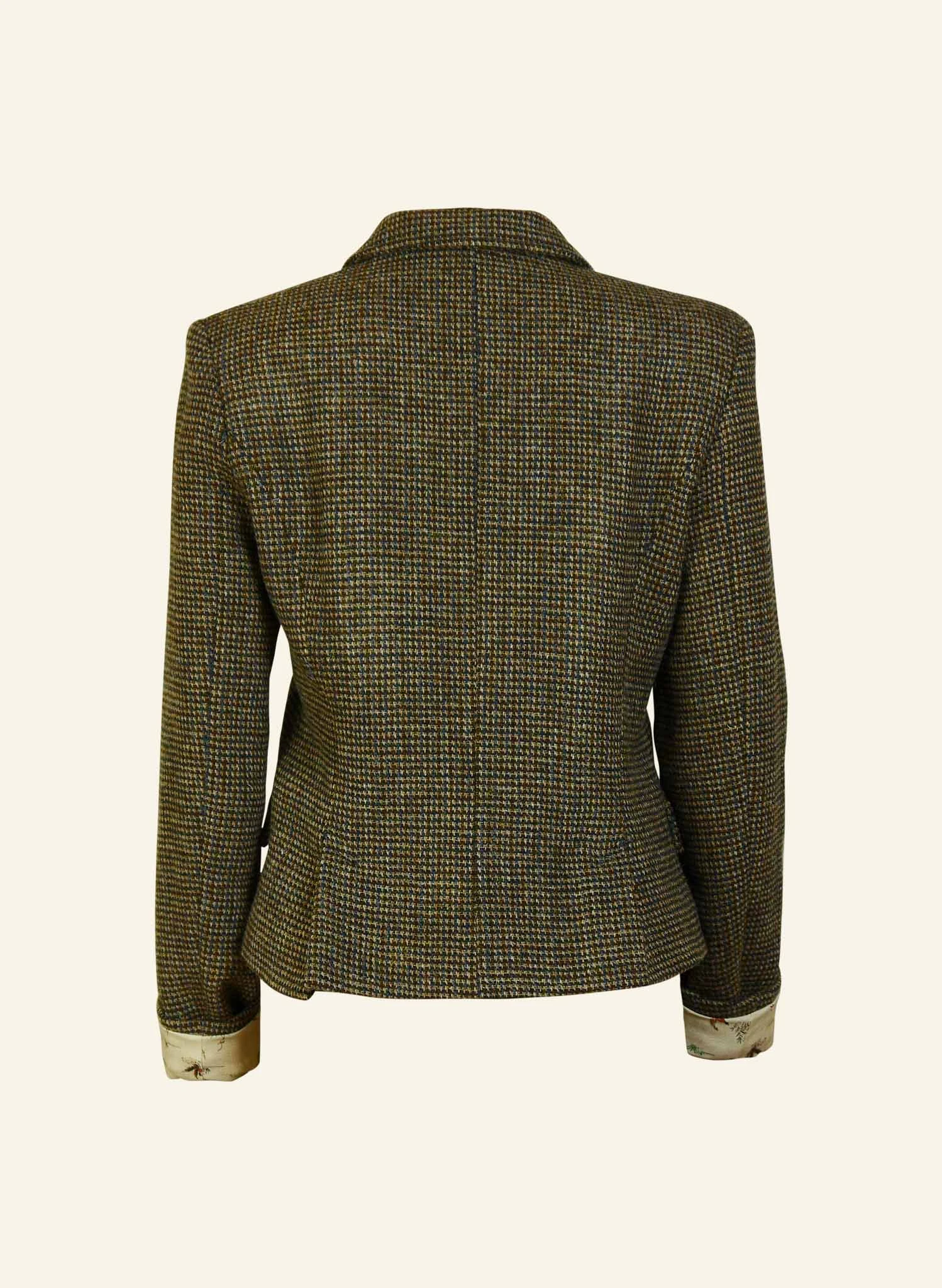 Heritage Riding Jacket - Hazel With Cream Duck Lining 4 Heritage Riding Jacket - Hazel With Cream Duck Lining - Image 4