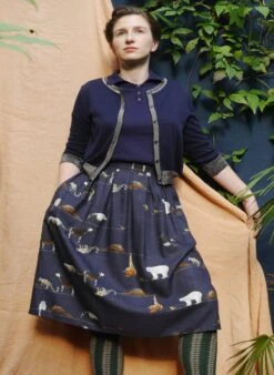 Vera Cardigan - Navy Sparkly -Palava Sale Store vera sparkly navy image 4