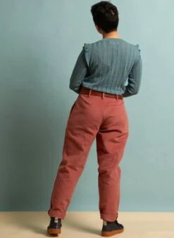 Wilma Trousers - Pink Moleskine -Palava Sale Store wilma pink new 2